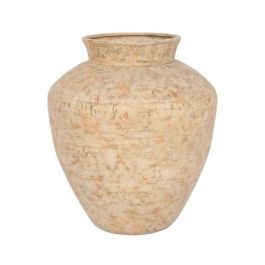 Jarron Romantico DKD Home Decor Crema 33 x 38 x 33 cm