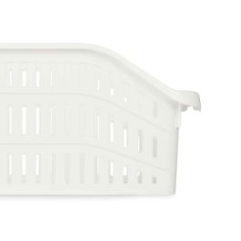 Organizador para Nevera Blanco Plástico 20,3 x 12,8 x 30,5 cm (24 Unidades)