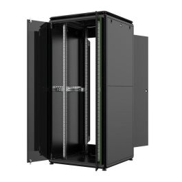 Lanview Rack Cabinet 19" 36U 800x800mm para Servidor/Cableado - Puerta Cristal Seguridad