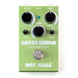 Way Huge Pedal Overdrive Green Rhino MkV Mini Wayhuge