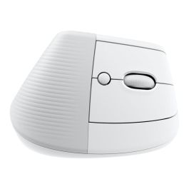 Logitech Ratón Vertical Lift Mac - Diseño Ergonómico, Inalámbrico Bluetooth, Compatible con MacBook, iPadOS, 6 Botones, 4000 ppp