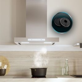 Cecotec Campana Convencional Bolero Flux TT 608000 Slim Glass 60 cm Blanca A++