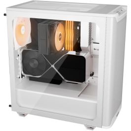 Be Quiet! Pure Base 501 LX White Midi Tower con Ventana y RGB, Carcasa PC ATX, Micro ATX, Mini-ATX Blanca