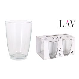 LAV Set 4 Vasos Vega "B" 415 cc Medidas 9x9x12 cm (12 Cajas) Precio: 39.49999988. SKU: B1JEMV84TH
