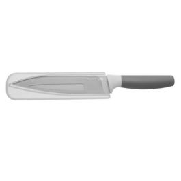 Berghoff 3950040 Cuchillo Deshuesador Gris 15 cm Antiadherente con Funda Protectora Leo