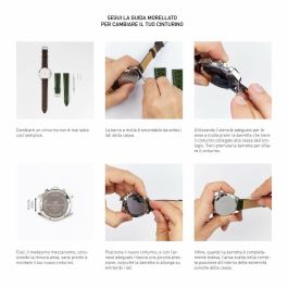 Correa para Reloj Morellato A01X4762797898CR20 20 mm Correa para Reloj Morellato A01X4762797898CR20 20 mm