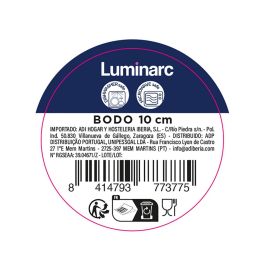 Bol Porcelana Bodo Luminarc 10 cm (12 Unidades)