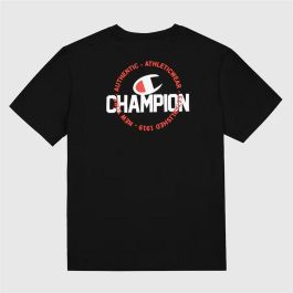 Camiseta de Manga Corta Hombre Champion Champion SS Negro