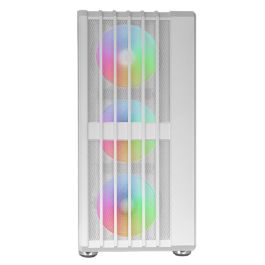 Mars Gaming MCVAULT ATX Semitorre Gaming ARGB con Ventana Completa, Soporte RL y 4 Ventiladores Preinstalados