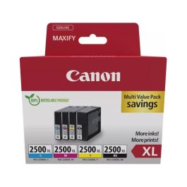 Canon Tinta Ecopack Bk+C-M-Y Maxifi Ib 4050-4150 - Mb 5050-5150-5155-5350-5450-5455 Pack 4 Colores - Pgi 2500XL Precio: 94.50000054. SKU: S8403092