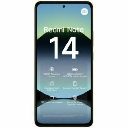 Xiaomi MZB0IZZEU Smartphone Redmi Note 14 8GB RAM 256GB 6.67" Verde, Cámara 108MP, 5500mAh, MediaTek Helio G99-Ultra, Pantalla AMOLED 120Hz Xiaomi MZB0IZZEU Smartphone Redmi Note 14 8GB RAM 256GB 6.67" Verde, Cámara 108MP, 5500mAh, MediaTek Helio G99-Ultra, Pantalla AMOLED 120Hz