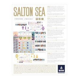 Devir Juego de Mesa Salton Sea - Estrategia Geotérmica para 1-4 Jugadores, 14+ Años, 120 Min