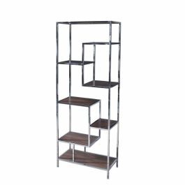Estantería DKD Home Decor Plateado Acero Madera MDF (80 x 40 x 200 cm) Precio: 491.69000012. SKU: S3023048