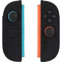 KONIX Funda protectora para mandos Joy-Con Nintendo Switch 2, Silicona Antigolpes y Antiarañazos, Color Negro
