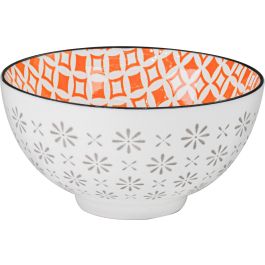 Fukui Bol Aperitivo 11 x 5.8 cm, 6 Decoraciones Surtidas - Diseño 'Fukui' (36 Unidades)