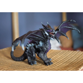 Schleich Figura de Dragón Oscuro SCH70152 con Alas Móviles, Juguete Ultrarrealista y Duradero, Regalo para Niños y Niñas a Partir de 7 Años