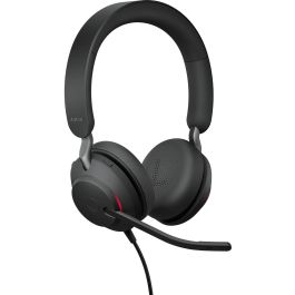 Jabra Evolve2 40 SE USB-C. UC Stereo. Ext. Cord - Auriculares Diadema Binaural Alámbricos para Llamadas y Música