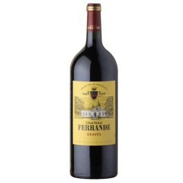 Estuche Regalo Magnum Caja de Madera - Château Ferrande 2019 Graves - Vino tinto Burdeos