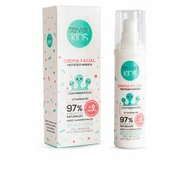 Seven Kids Crema Facial Bebés y Niños - Protege e Hidrata - 96% Ingredientes Naturales, Prebióticos y Vitamina B3 - 50 ml Precio: 5.50000055. SKU: S05101553
