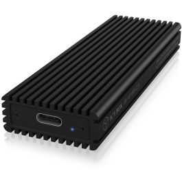ICY BOX IB-1816M-C31 Carcasa Externa M.2 NVMe SSD USB-C 3.1 Gen 2 10Gbps Aluminio Negro