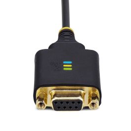Cable USB Startech 1P1FFCN-USB-SERIAL Negro 30 cm