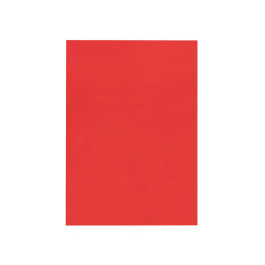 Liderpapel Tapas Polipropileno A4 0.5 mm Rojo Translucido Paquete 100 Unidades