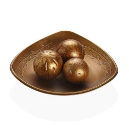 Centro de Mesa Versa Dorado Madera MDF 31,5 x 9 x 31,5 cm Precio: 17.5000001. SKU: B12CD7TRDR