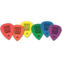 Dunlop Tortex / Tiii - Caja de 216 unidades - 6 Medidas Precio: 82.79000048. SKU: B139LR68Y3