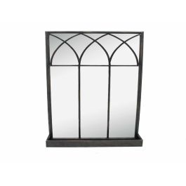 Espejo con Soporte DKD Home Decor Negro Metal Espejo 40 x 12 x 80 cm Precio: 67.50000004. SKU: S3019195