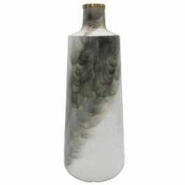 DKD Home Decor Jarrón Moderno Bicolor de Metal y Hierro 19 x 48 x 19 cm Precio: 39.49999988. SKU: S3039888