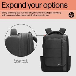 HP Renew Executive Mochila para Portátil 16 Pulgadas, Funcional y Versátil, Fabricada con Plásticos Reciclados