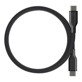 PanzerGlass empower™ Magnetic Cable USB-C to USB-C 240W 1.5m, USB 2.0, Transparente, 100% Poliéster Reciclado