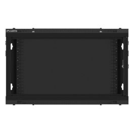 Lanberg WF01-6406-00B Armario Mural Rack 19 Pulgadas 6U Negro
