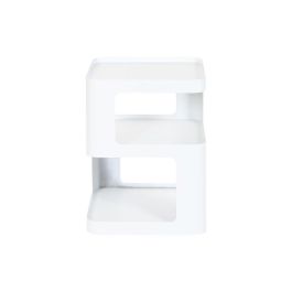 Mesa auxiliar Home ESPRIT Blanco 40 x 40 x 54 cm Mesa auxiliar Home ESPRIT Blanco 40 x 40 x 54 cm