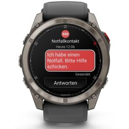 Garmin fenix 8 Pro (51mm) graphit/titan Reloj GPS para Deporte AMOLED Pantalla Táctil 32GB Resistencia Agua 10 ATM