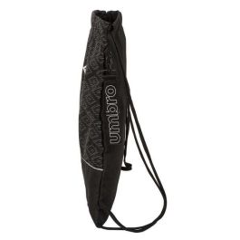 Bolsa Mochila con Cuerdas Umbro Lima Negro 35 x 40 x 1 cm Bolsa Mochila con Cuerdas Umbro Lima Negro 35 x 40 x 1 cm