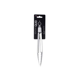 Quid Renova Pinza de Cocina de Acero Inoxidable 27x4x3 cm (12 Unidades) – Aptas para Lavavajillas