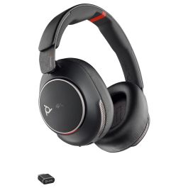 HP Voyager Surround 85 Auriculares Bluetooth USB-C/A Certificados para Microsoft Teams Inalámbricos Negros
