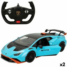 Coche Radio Control Lamborghini Huracán STO Azul 1:14 (2 Unidades) Precio: 89.49999982. SKU: B15LS2LXEH