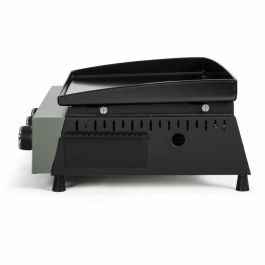 Livoo DOC324 Plancha de gas de 3 quemadores con acabado en Verde y Negro