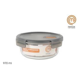 Fiambrera Hermética Redonda 970 ml Masterchef - Inde (6 Unidades) Precio: 27.50000033. SKU: B1DBSLEH5W