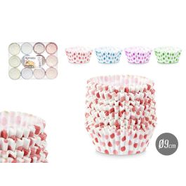 Set 150 Moldes Papel Puntos 9Cm Surtidos Kinvara (48 Unidades)