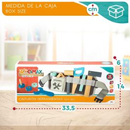 Herramientas de juguete Woomax 12 Piezas 31 x 14 x 2,5 cm 6 Unidades Herramientas de juguete Woomax 12 Piezas 31 x 14 x 2,5 cm 6 Unidades