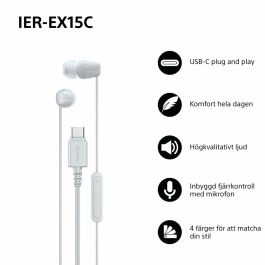 Auriculares Sony IEREX15CW