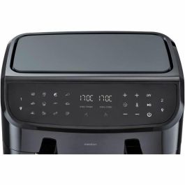 Medion MED1719327101094 Freidora de Aire Caliente P20 XXL Twin 2600W 2 Cestos 9 Programas Negra