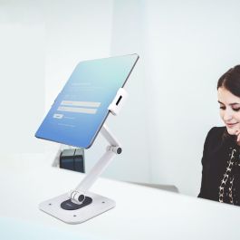 Soporte para Tablet Startech ADJ-TABLET-STAND-W Blanco Soporte para Tablet Startech ADJ-TABLET-STAND-W Blanco