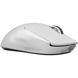 Logitech PRO X SUPERLIGHT LIGHTSPEED 910-005942 Ratón gaming inalámbrico óptico 25600 DPI 1ms Blanco