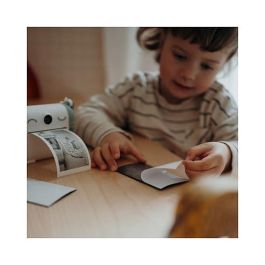 Kidywolf Sofortbildkamera e Impresora Instantánea para Niños, Cámara Digital Infantil con Pantalla 2.4", 8 MP, SD, USB-C - Verde y Blanco