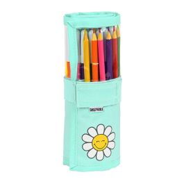 Estuche Escolar con Accesorios Smiley Summer fun Enrollable Turquesa (27 Piezas) Precio: 6.50000021. SKU: S4306481