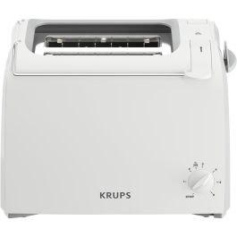 Krups KH 1511 Tostadora ProAroma para 2 Rebanadas, Control Giratorio de 6 Niveles, Bandeja Recogemigas, 850 W, Color Blanco Precio: 65.68999976. SKU: B1A58A38BT